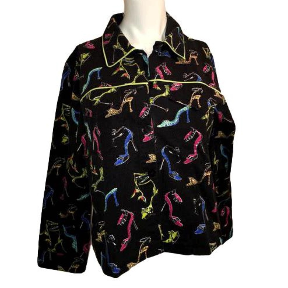 Vanity Collection Black Jacket Size Medium